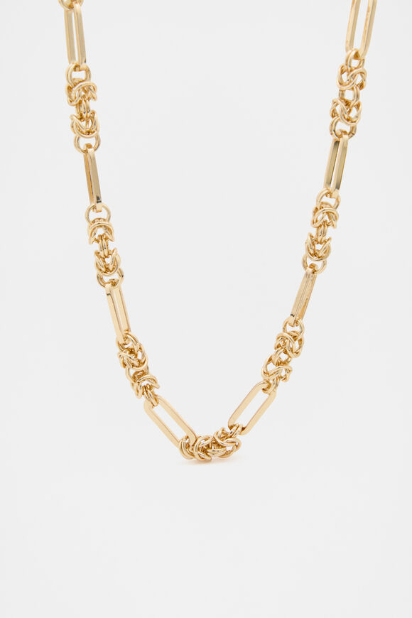 Links Chain Necklace  Gold  hi-res