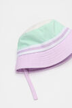 Mini Colourblock Bucket Hat  Soft Lilac  hi-res