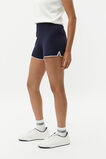 Crepe Knit Contrast Short  Midnight Sky  hi-res