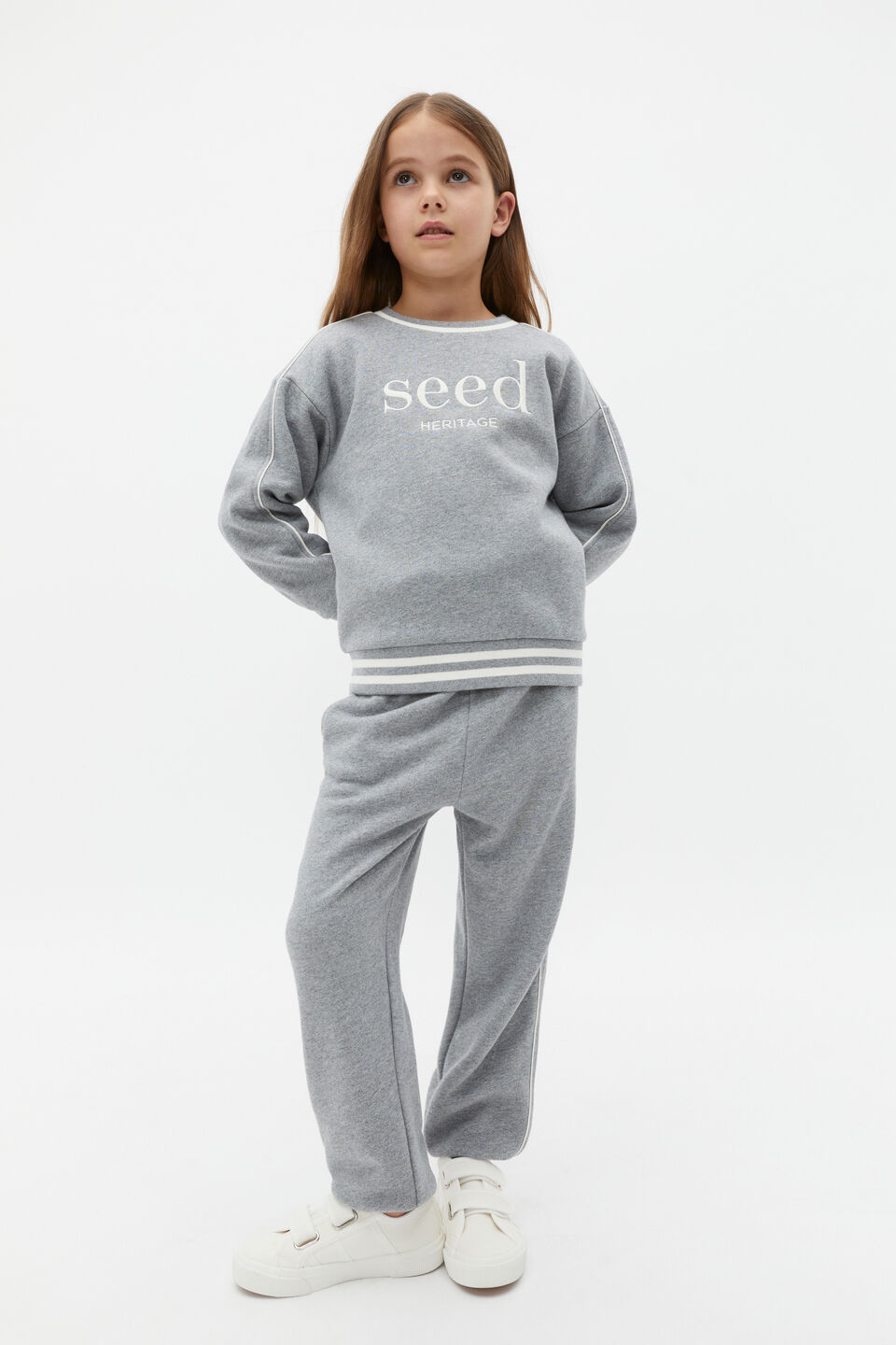 Core Logo Sweat  Storm Marle