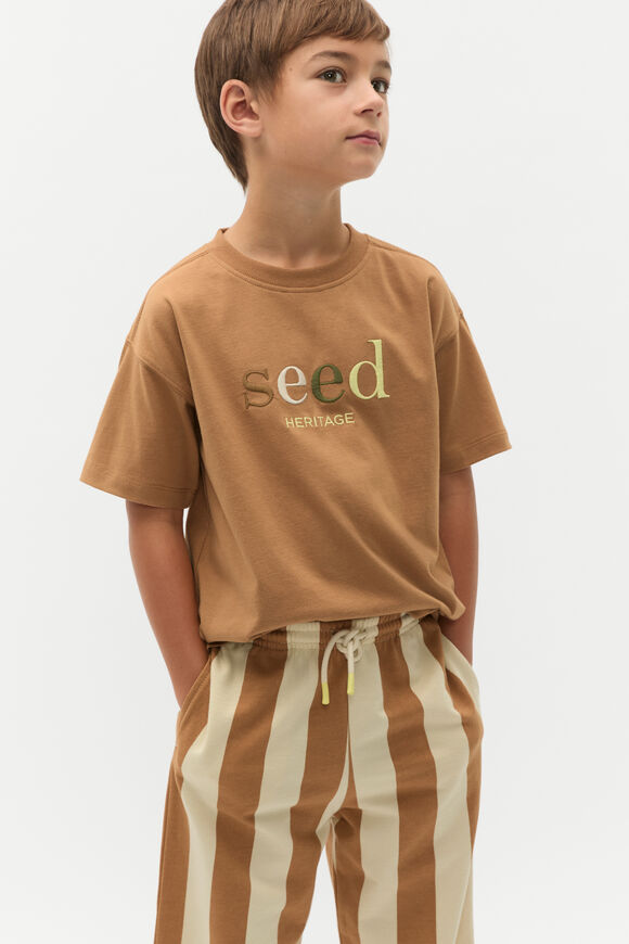Core Oversized Logo Tee  Cinnamon  hi-res