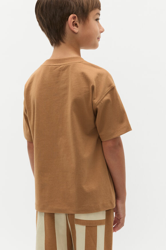 Core Oversized Logo Tee  Cinnamon  hi-res