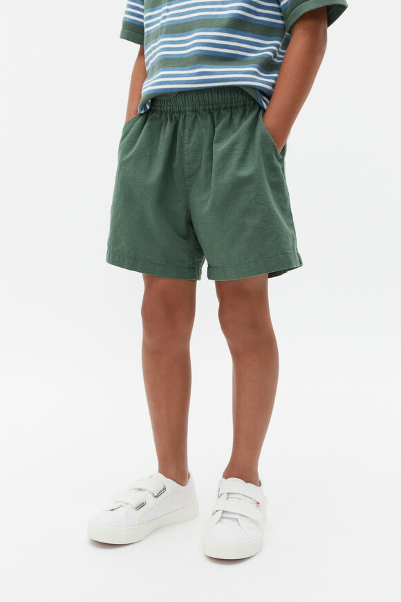 Pull On Short  Khaki  hi-res