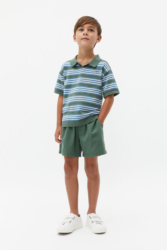 Pull On Short  Khaki  hi-res