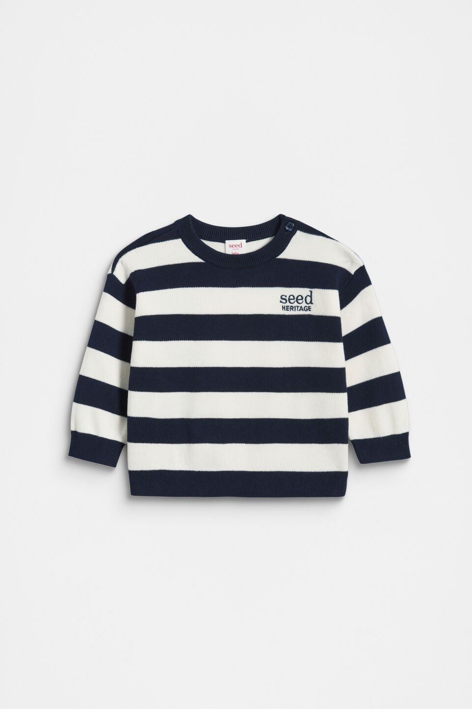 Essential Knit Sweater  Midnight Blue