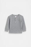 Core Henley Tee  Storm Marle  hi-res