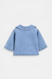Collar Denim Jacket  Clean Blue Wash  hi-res