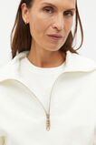 Core Heritage Half Zip Sweat  Cloud Cream  hi-res