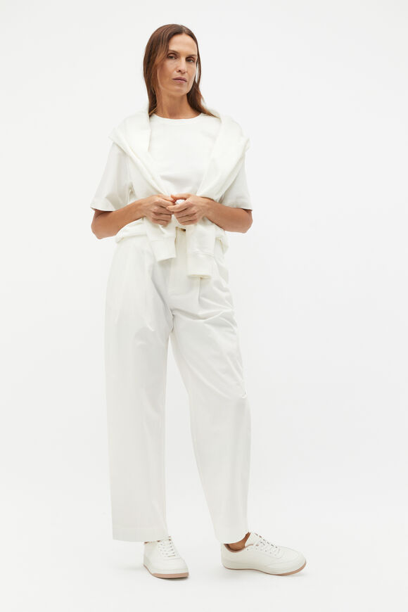 Heritage Embroidered Tee  Cloud Cream  hi-res