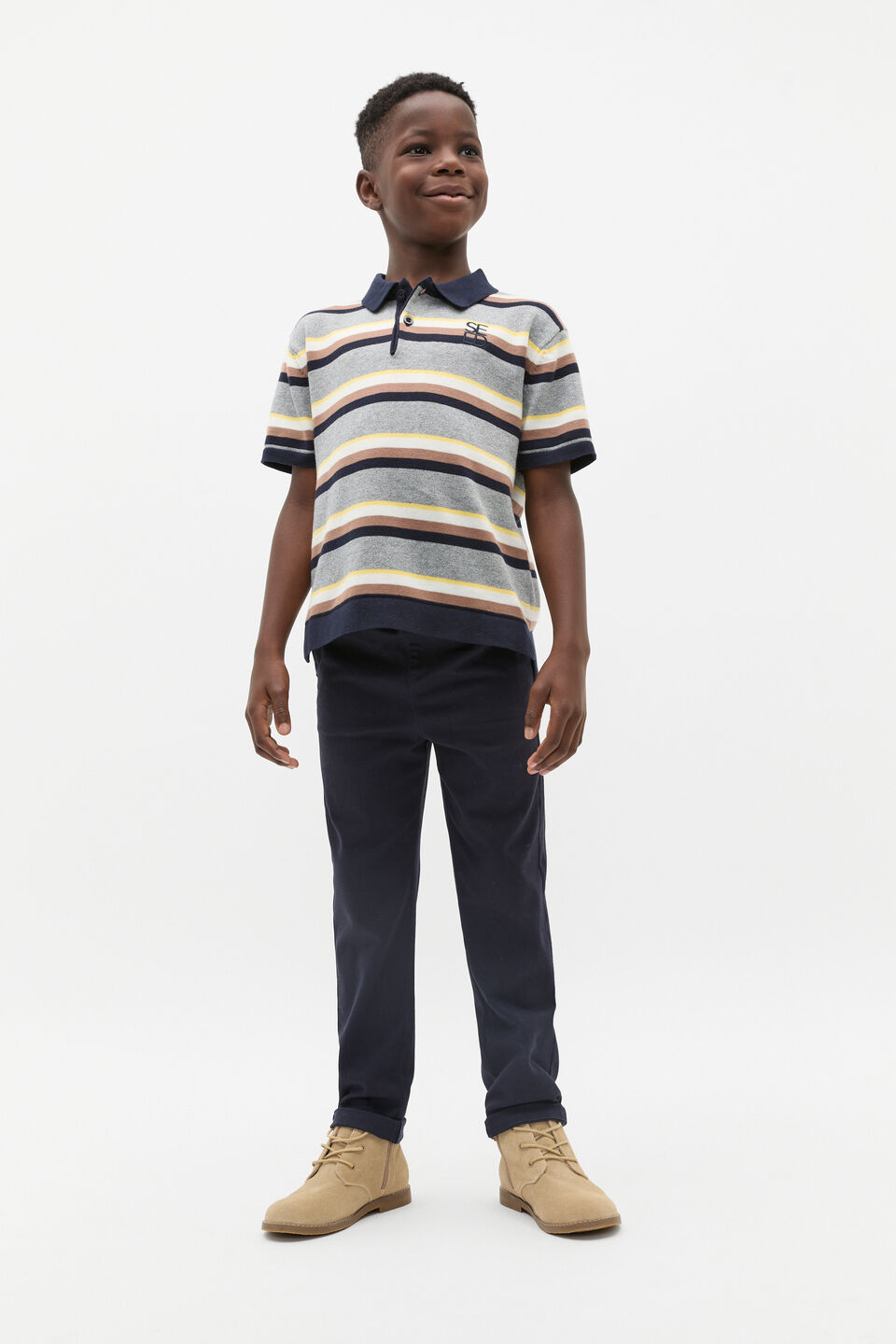 Core Logo Chino  Midnight Blue