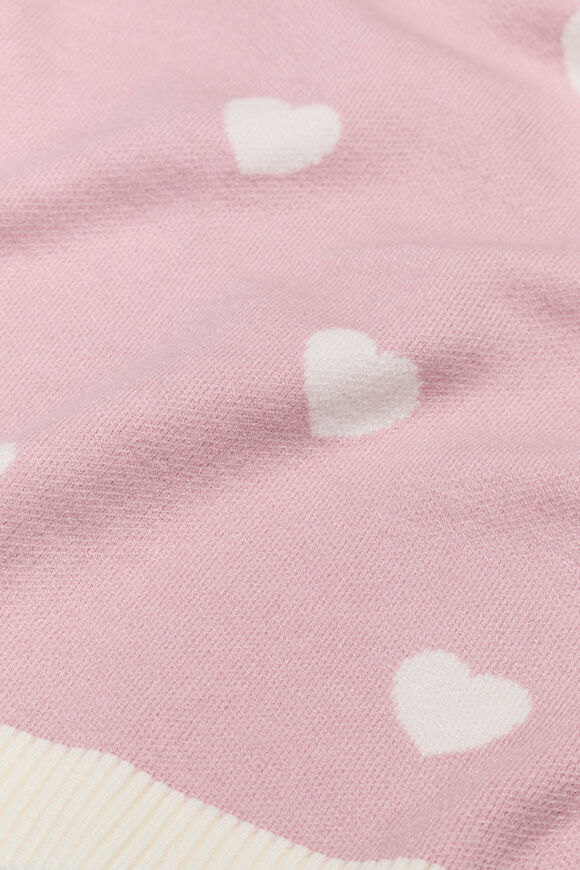 Heart Initial Blanket  Heart  hi-res