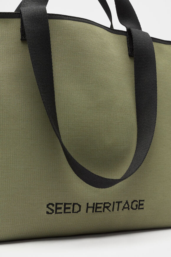 Knit Logo Tote  Rainforest  hi-res