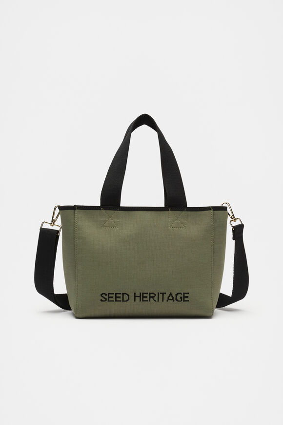 Knit Logo Mini Tote  Rainforest  hi-res