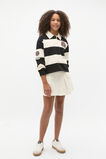 Patched Rugby Tee  Black  hi-res