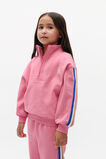Logo Half Zip Sweat  Raspberry  hi-res