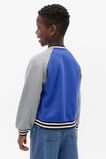 Snap Button Bomber  Blueberry  hi-res