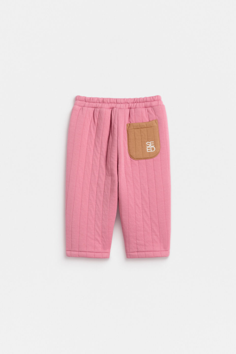 Double Quilted Pant  Raspberry