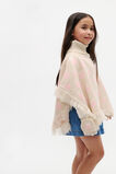 Apple Poncho  Oat Marle  hi-res