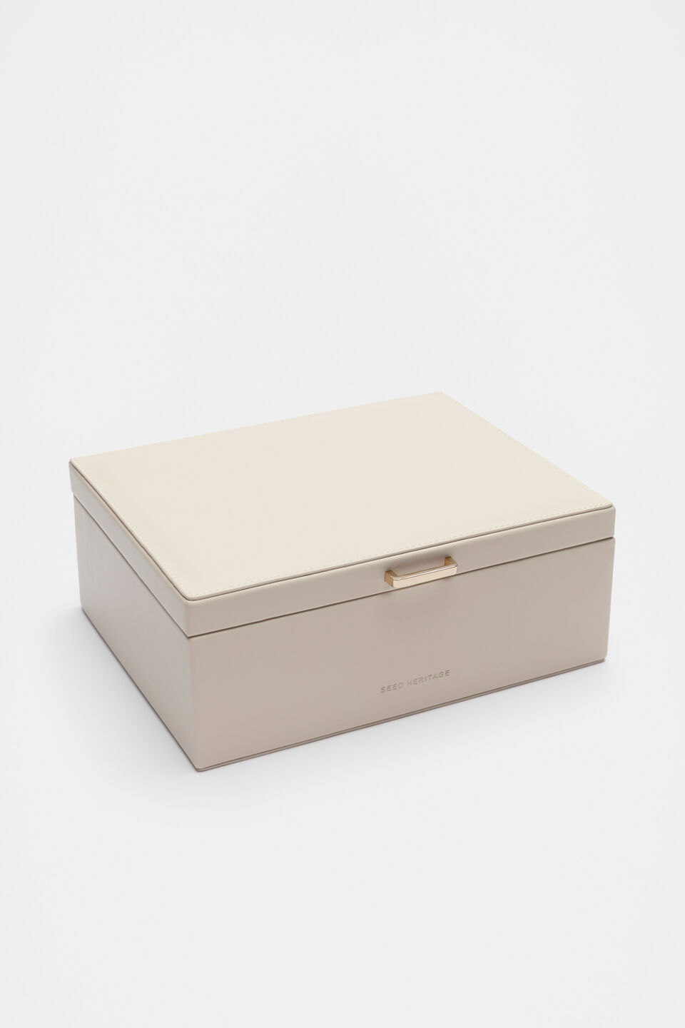Large Jewellery Box  Oat