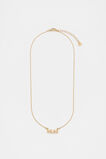 Mum Necklace  Gold  hi-res
