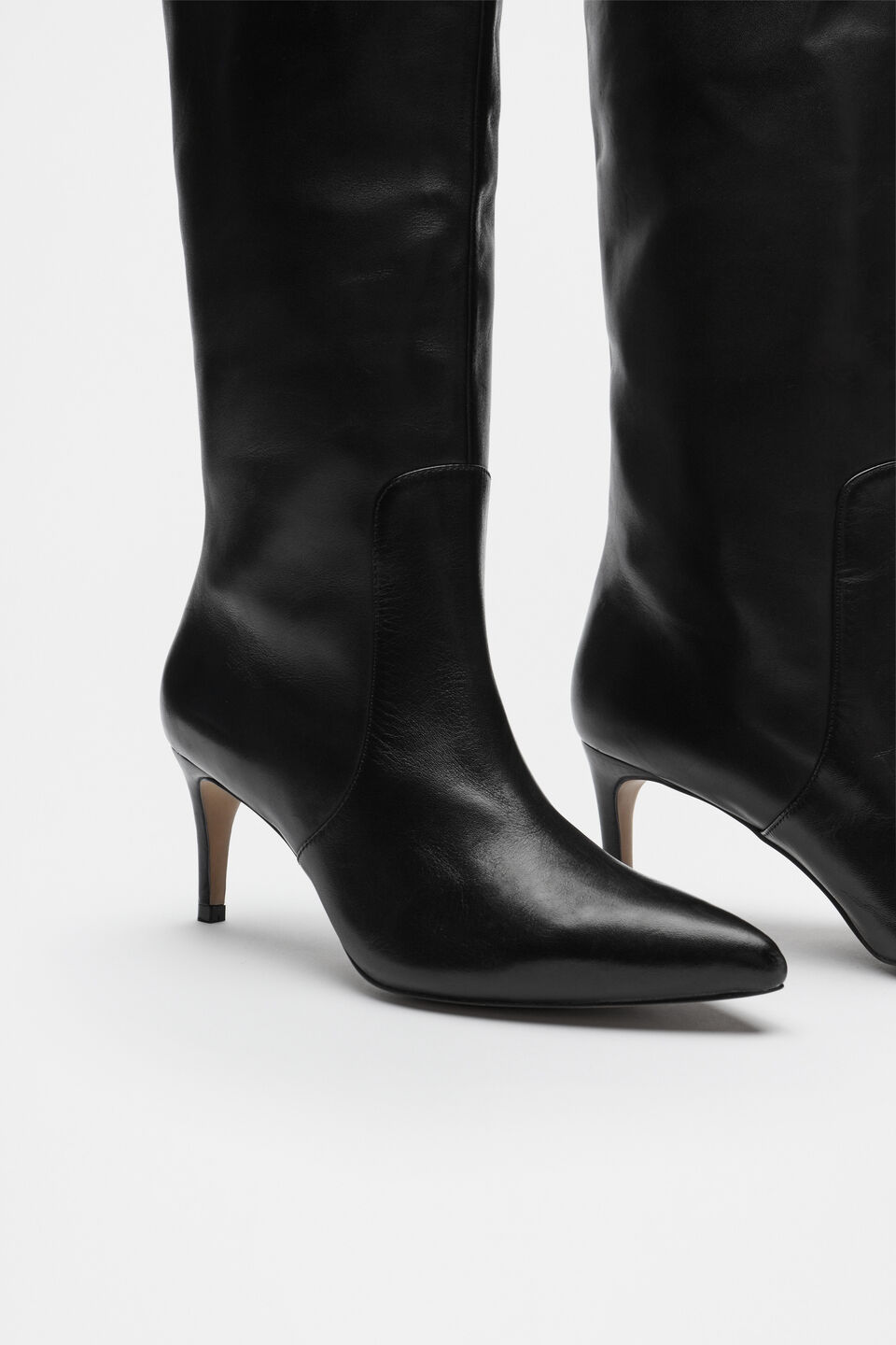 Junie Knee High Boot  Black