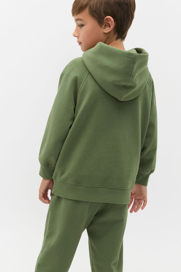 Slouch Washed Hoodie  Dark Sage  hi-res