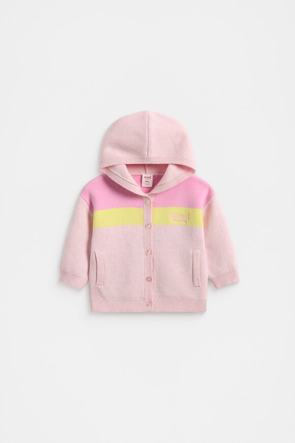Button Up Knit  Rose Petal Marle  hi-res