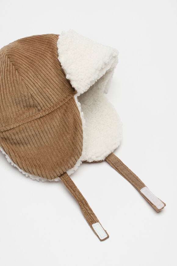 Mini Trapper Hat  Burnt Sugar  hi-res