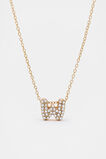 Initial Jewel Bubble Necklace  W  hi-res