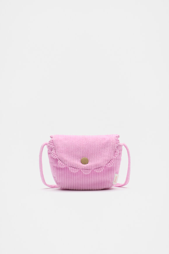 Corduroy Scallop Bag  Fairy Floss  hi-res