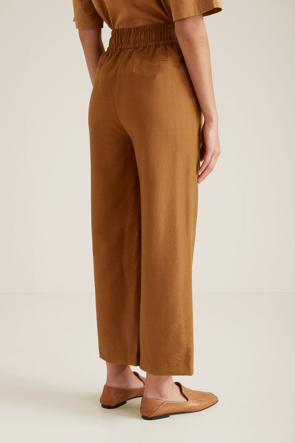Wide Leg Drawstring Pant  