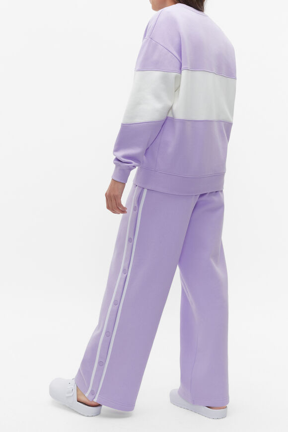 Colourblock Sweat  Amethyst  hi-res