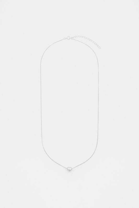 925 Fine Necklace Heart  Silver  hi-res