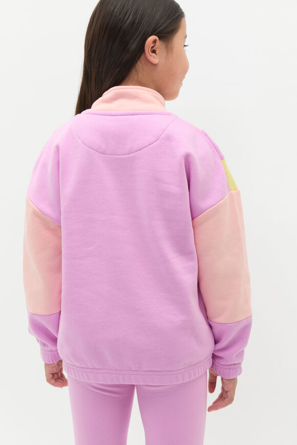 Spliced Logo Sweat  Fairy Floss  hi-res