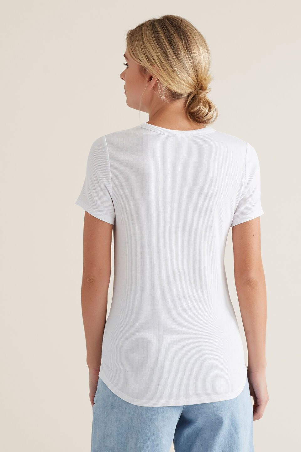 Basic Rib Tee  