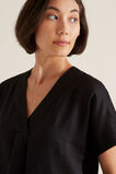 V Neck Linen Top    hi-res