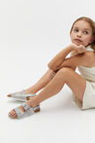 Jewel Buckle Sandal  Silver  hi-res