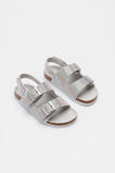 Jewel Buckle Sandal  Silver  hi-res