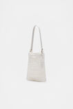 Crochet Shoulder Bag  White  hi-res