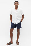 Linen Utility Short  Midnight Blue  hi-res