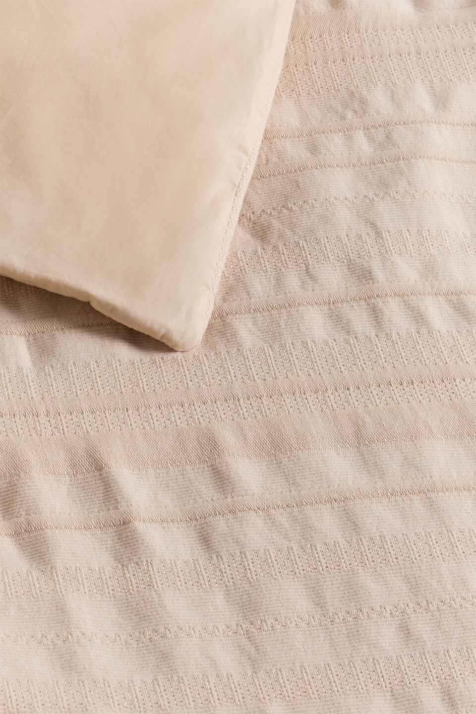 Aerin King Duvet Cover  Nougat