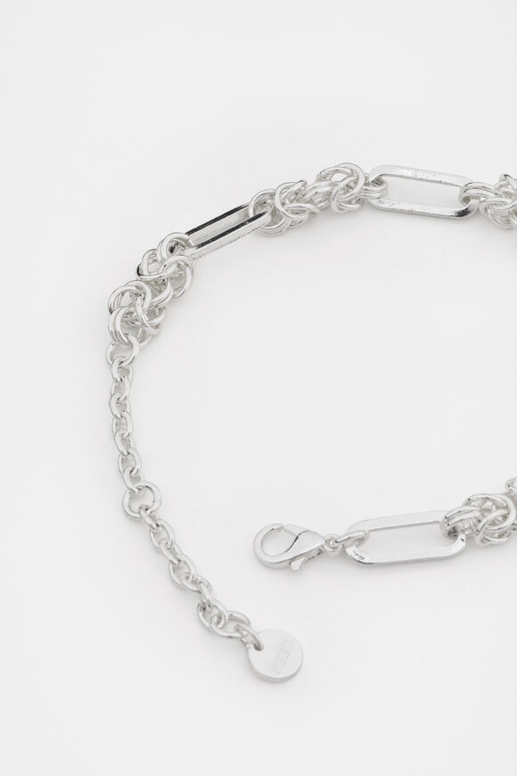 Links Chain Bracelet  Silver  hi-res