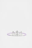 Grosgrain Wrapped Tiara  Bright Orchid  hi-res