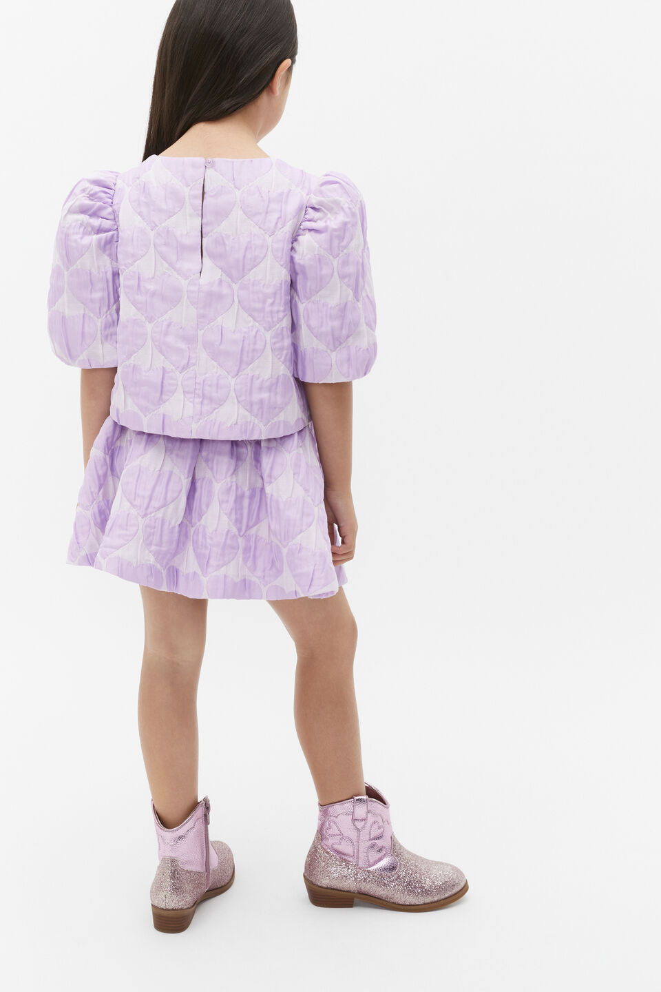 Heart Top  Bright Orchid
