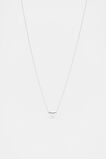 925 Fine Necklace Heart  Silver  hi-res