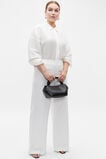 Oversized Semi Sheer Shirt  Cloud Cream  hi-res