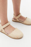Scallop Espadrille  Natural  hi-res