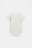 Logo Wrap Bodysuit  Icy Marle  hi-res