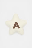 Star Initial Cushion  A  hi-res