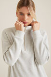 Zip Through Collared Sweater    hi-res